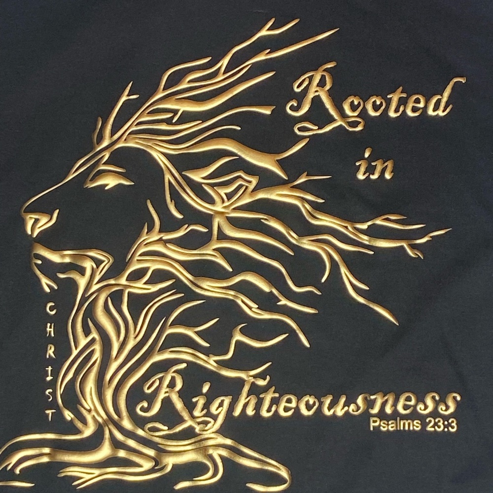 ROOTED IN RIGHTEOUSNESS t-shirt - Picture 4 of 4